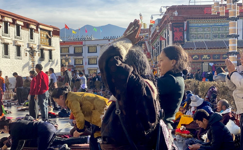 In front of Jokhang Temple
