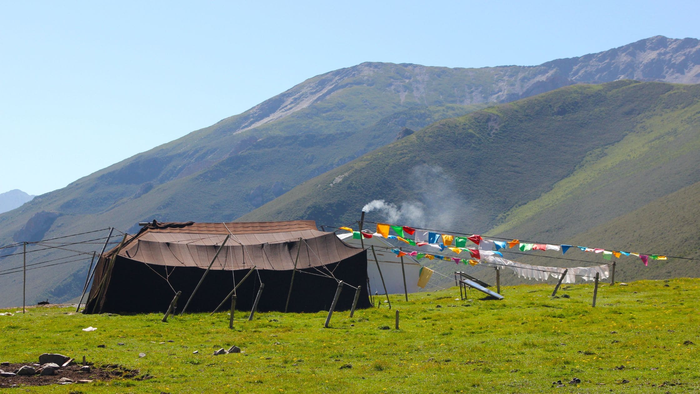 Tibetan nomadic Tent