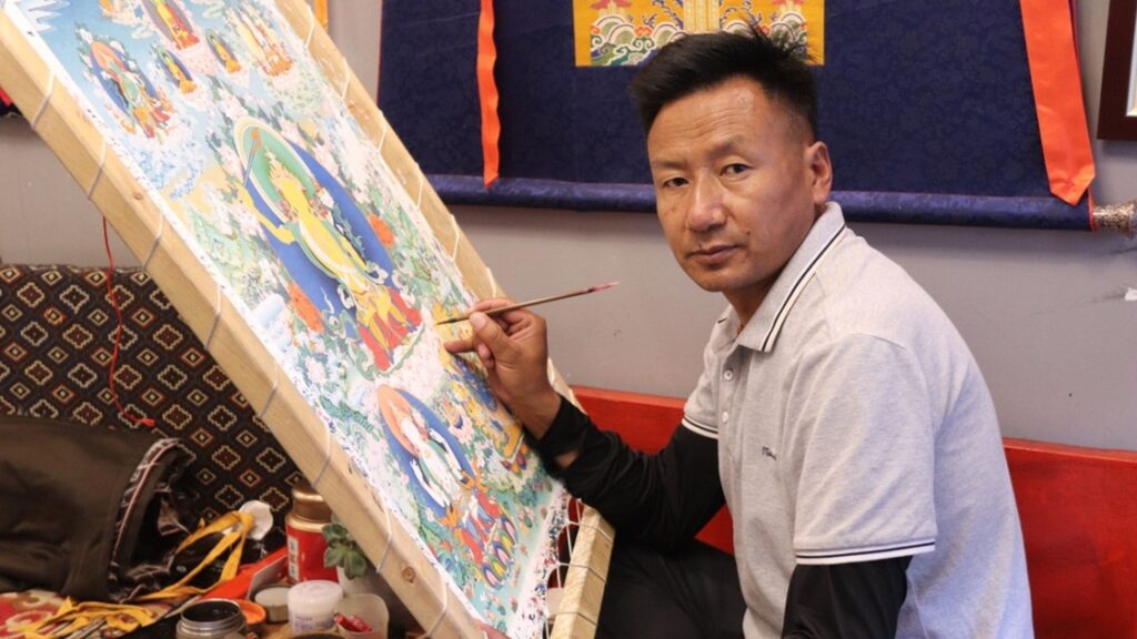 Tibetan Thangka Painting