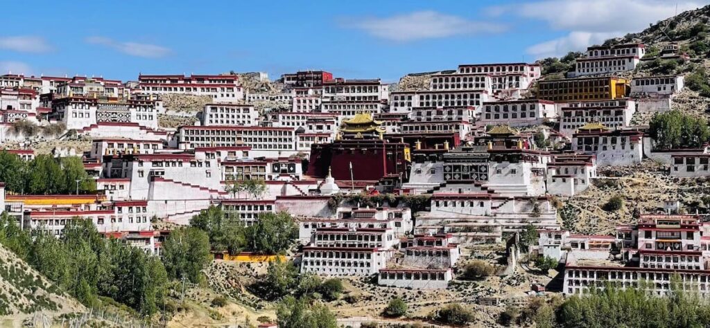 Gandan Monastery in Tibet