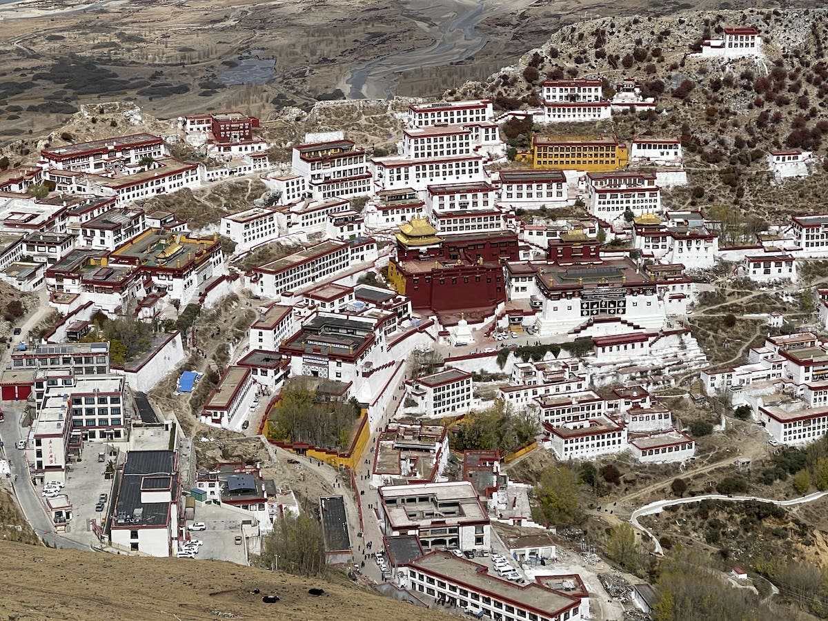 Ganden Monastery in Lhasa